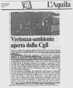 1981.07.15. Messaggero. Cgil Sulmona apre la vertenza ambiente